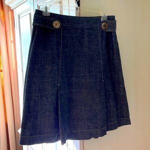 J Jill Chambray Skirt